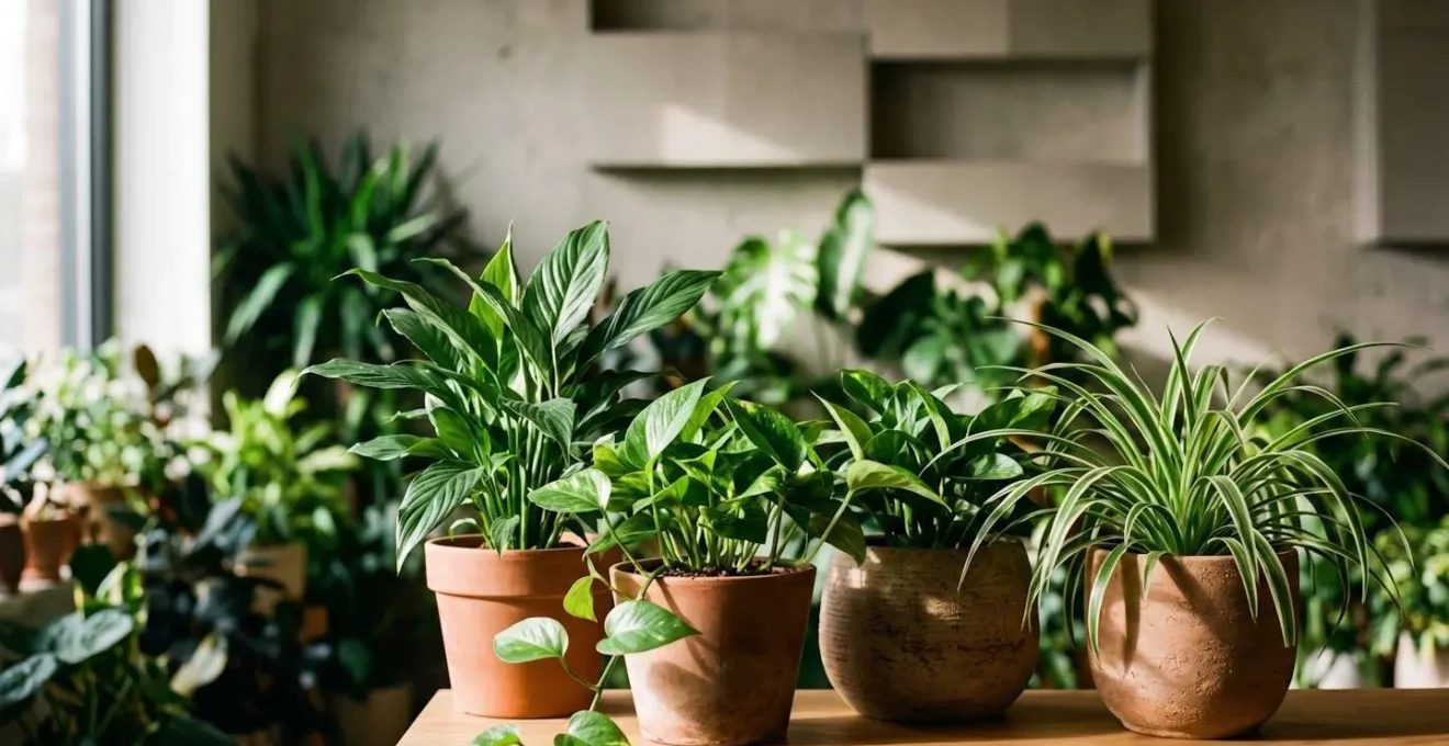 Représentation visuelle de la densité de plantes nécessaire pour un effet dépolluant mesurable